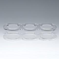 Zicco Acrylic Sauce Stand, Set of 3 - Zicco