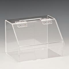 Zicco Acrylic Tip Box, 14.5x20x14.5 cm - Zicco