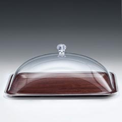 Zicco Alform Tray Storage Container, With Lid, 24x35 cm (ALF.01+ZCP.509) - Zicco