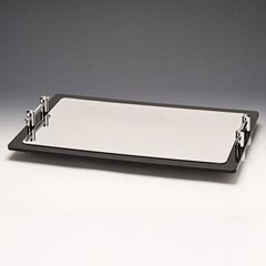 Zicco Aynalı Display Stand, Rectangular, With Handle, 60X40 cm - 1