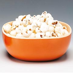 Zicco Bamboo Snack Bowl, Oval, 12x12 cm - Zicco