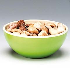 Zicco Bambu Çerezlik, Yuvarlak, 10 Cm, Yeşil - Zicco