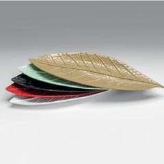 Zicco Defne Model Melamin Display Plate, Large, 47x17 cm - 2