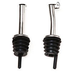 Zicco Bottle Pourer, Bijon, Set of 2, Steel - Zicco