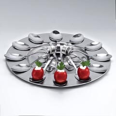 Zicco Caviar Service Spoon, with Tray - Zicco