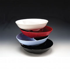 Zicco Divided Melamine Display Tray, Round, 33.5x9 cm - 1
