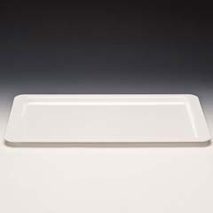 Zicco Display Tray, Polycarbonate, 32.5x53 cm, White - Zicco