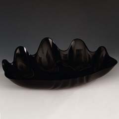 Zicco Display Tray, Polycarbonate, Oyster Model, 38x27x5 cm, Black - Zicco