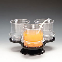 Zicco Döner Sauce Jam Stand, Polycarbonate, 1.5 lt - Zicco