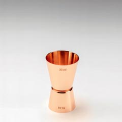 Zicco Jigger, 15/30 ml, Copper - Zicco