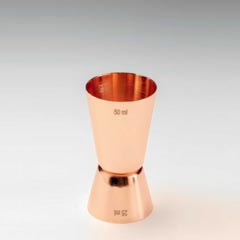 Zicco Jigger, 25/50 ml, Copper, BA 01C - Zicco