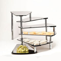 Zicco Kaptan Aynalı Display Stand, 6 Steps - Zicco