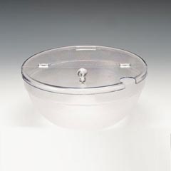Zicco Lidded Polycarbonate Bowl, 26 cm - Zicco