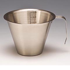 Zicco Measuring Cup, Steel, 250 ml - Zicco