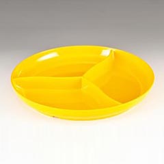 Zicco Melamin Display Tray, Round, Sectioned, 39x5 cm - 2