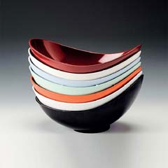 Zicco Melamin Teşhir Kasesi, 36x24x8-14 cm, Turuncu - Zicco