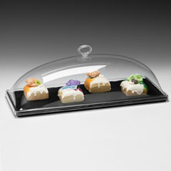 Zicco Melamine Based Cloche, Rectangular, 20x45x13 cm - Zicco