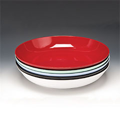 Zicco Melamine Display Plate, Round, 44.5x10 cm - Zicco