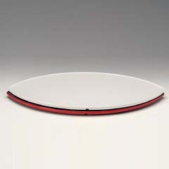 Zicco Melamine Display Stand, Lemon Model, 35x54 cm, Red - Zicco