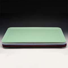 Zicco Melamine Display Tray, 41.5x61.5 cm, Black - Zicco