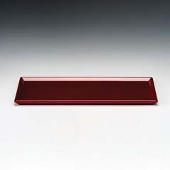 Zicco Melamine Display Tray, Small, 18x35 Cm, Red - Zicco