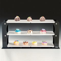 Zicco Melamine Tray Display Stand, 20x80x37 cm - Zicco