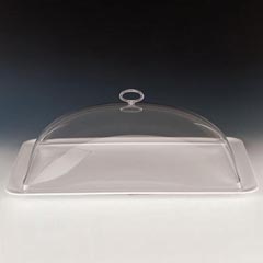 Zicco Melamine Tray Storage Container, Rectangular, With Lid, 42x61 cm - Zicco