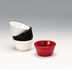 Zicco Mini Sauce Bowl, Round, 8x4.5 cm, Black - Zicco