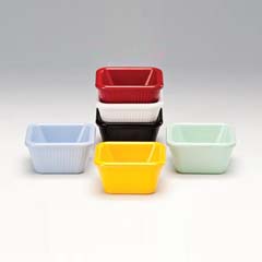 Zicco Mini Sauce Bowl, Square, 7x3 Cm, Yellow - Zicco
