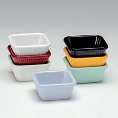 Zicco Mini Sauce Dish, 5.5x5.5x2.5 cm, Red - Zicco