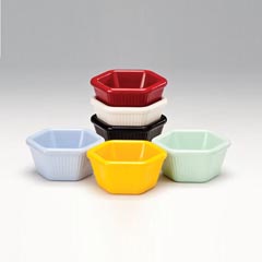 Zicco Mini Sauce Dish, Hexagonal, 7x3 cm - Zicco