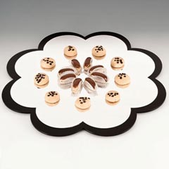 Zicco Mirrored Display Stand, Daisy, 60 cm - Zicco