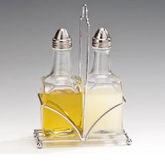 Zicco Oil and Vinegar Set, 2-piece, with Stand, 130 cl - Zicco