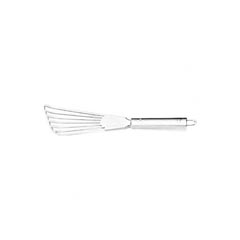 Zicco Perforated Curved Spatula, Steel - Zicco