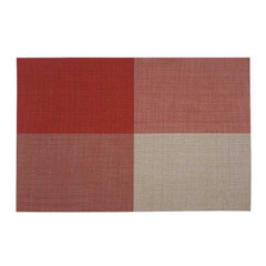 Zicco Placemat, Red Checkered Model, 30x45 cm - Zicco