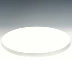 Zicco Polycarbonate Cake Base, 23 cm, White - Zicco