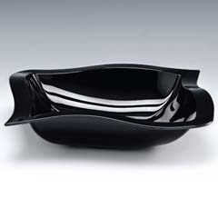 Zicco Polycarbonate Display Bowl, 29 cm, Black - Zicco
