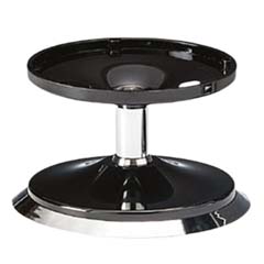 Zicco Polycarbonate Display Riser, 16.5x10 cm, Black - Zicco