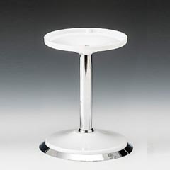 Zicco Polycarbonate Display Riser, 16.5x20 cm, White - Zicco