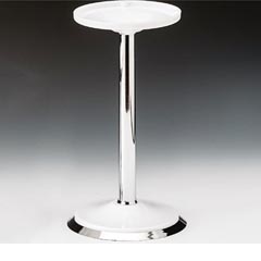 Zicco Polycarbonate Display Riser, 16.5x30 cm, White - Zicco