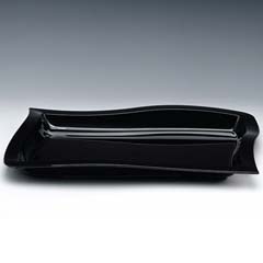 Zicco Polycarbonate Display Tray, 45x30 Cm, Black - Zicco