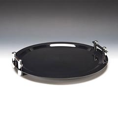 Zicco Polycarbonate Display Tray, Chrome Handle, 50 cm - Zicco