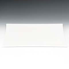 Zicco Polycarbonate Display Tray, Square, 20x20 cm, White - Zicco