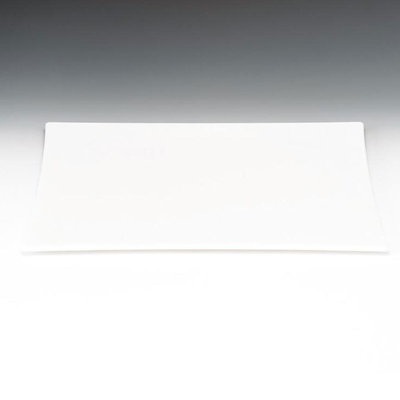 Zicco Polycarbonate Display Tray, Square, 25x25 cm, White - Zicco