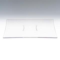 Zicco Polycarbonate Display Tray, Square, 30x30 cm, Transparent - Zicco