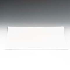 Zicco Polycarbonate Display Tray, Square, 30x30 cm, White - Zicco