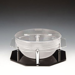 Zicco Polycarbonate Gastronorm Pans Display Stand, With Lid, 35x9 cm - Zicco