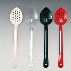 Zicco Polycarbonate Olive and Salad Spoon, Red - Zicco