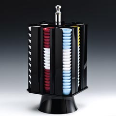 Zicco Polycarbonate Sauce and Jam Stand, Rotating, 20x20x42 cm - Zicco