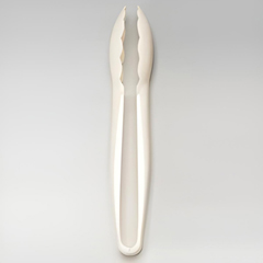 Zicco Polycarbonate Serving Tong, 23 cm, White - Zicco